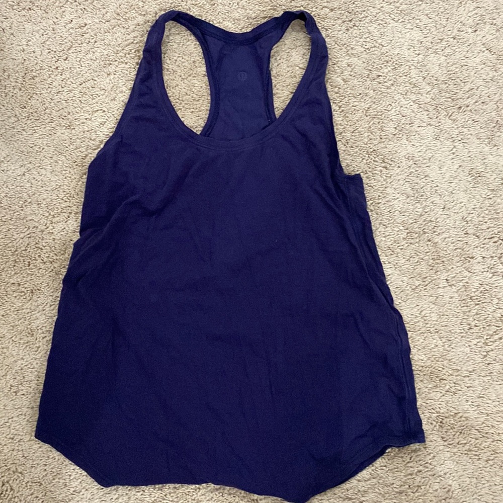 Size 6 Purple Racerback Tank